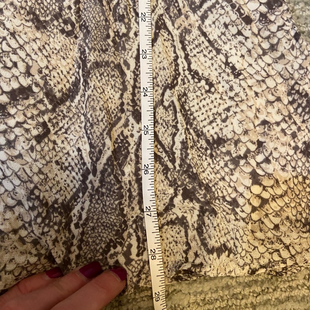 NWT Reformation Mathilda Python Mini Dress - Picture 12 of 16